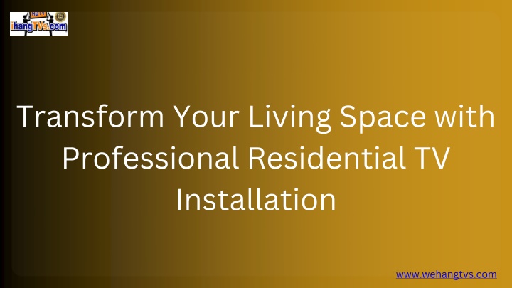 transform your living space with professional