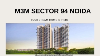 m3m sector 94 noida