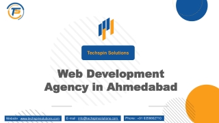 Web Development Agency in Ahmedabad | Techspin Solutions