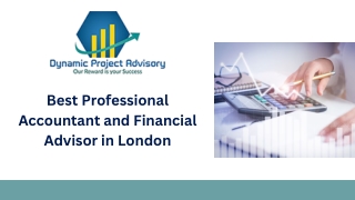Best Professional Accountant and Financial Advisor in London