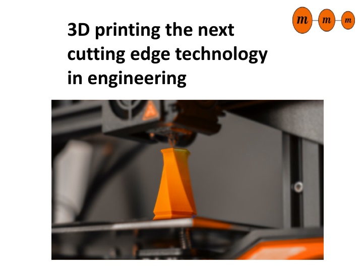 3d printing the next cutting edge technology