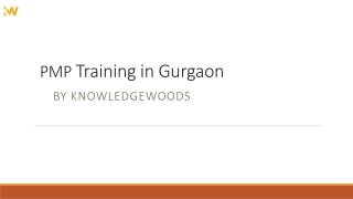 pmp t raining in gurgaon