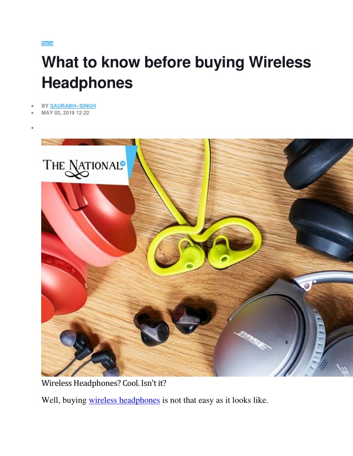 tech what to know before buying wireless