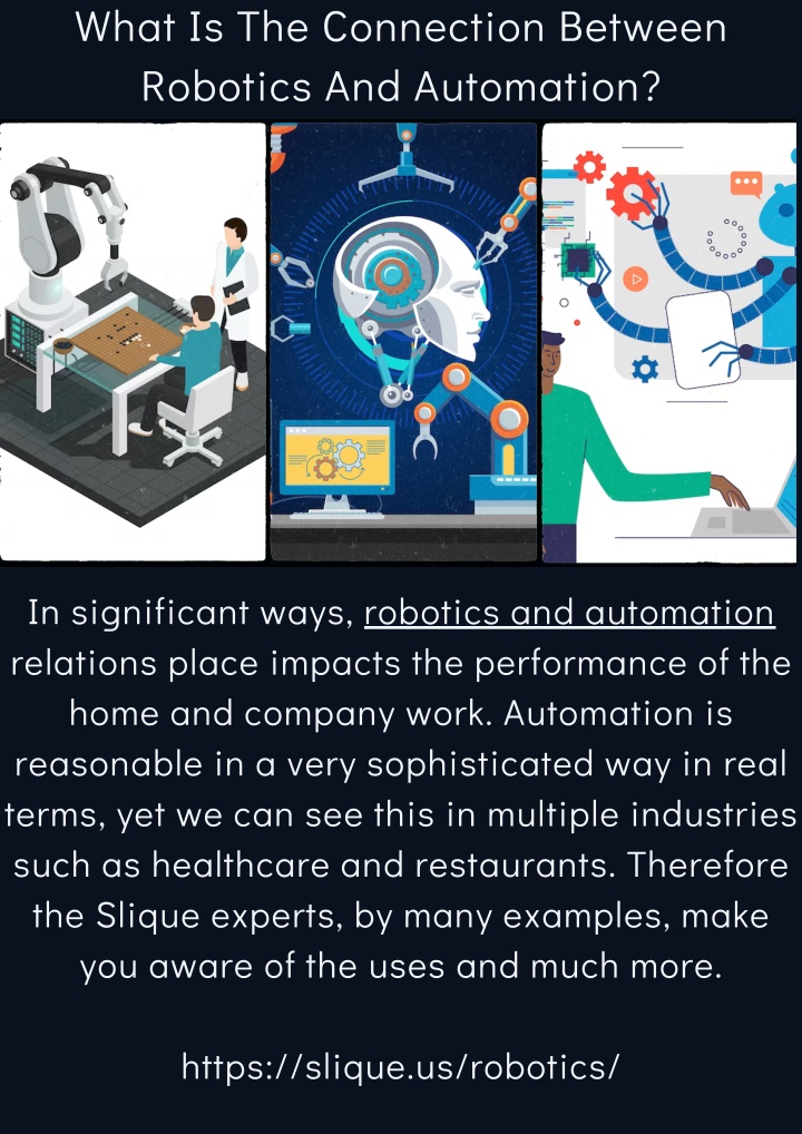 what is the connection between robotics