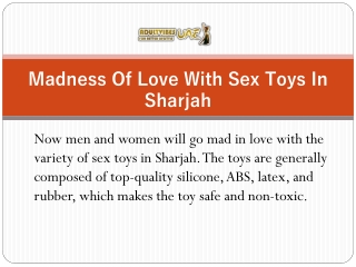 Sex Toys in Sharjah- Adultvibesuae