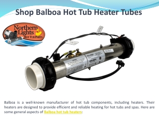Shop Balboa Hot Tub Heater Tubes