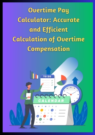 Overtime Pay Calculator Accurate and Efficient Calculation of Overtime Compensation