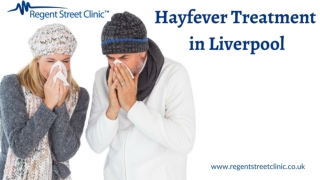 Hayfever Treatment in Liverpool