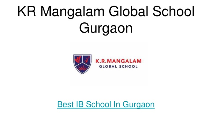 kr mangalam global school gurgaon