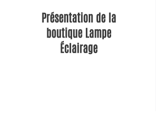 lampe-eclairage