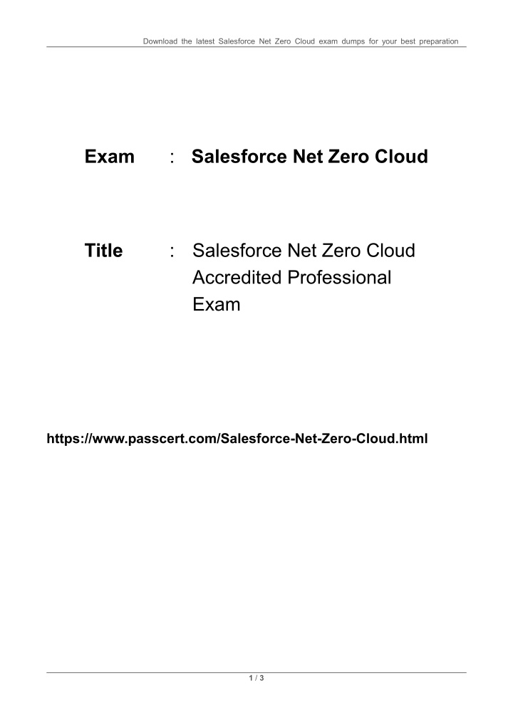 download the latest salesforce net zero cloud