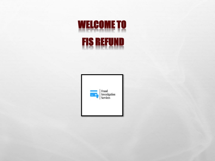 welcome to fis refund
