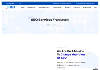 Boost Your Online Presence with the Best SEO Services Company in Frankston