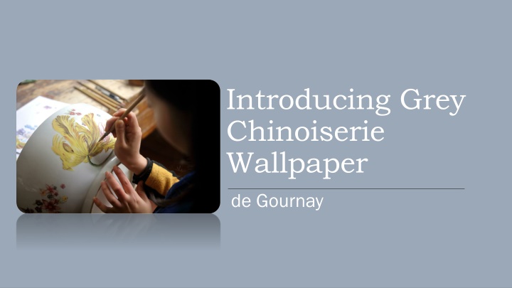 introducing grey chinoiserie wallpaper