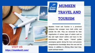 Mumken Travel and Tourism: Your Gateway to Unforgettable Luxury Cruise Travel