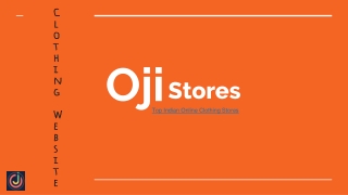 Oji Stores India: Your Ultimate Online Destination for Fashion and Style