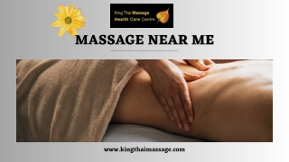 massage near me