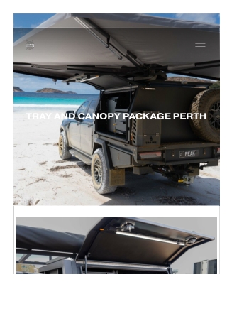 Custom Canopy Adelaide