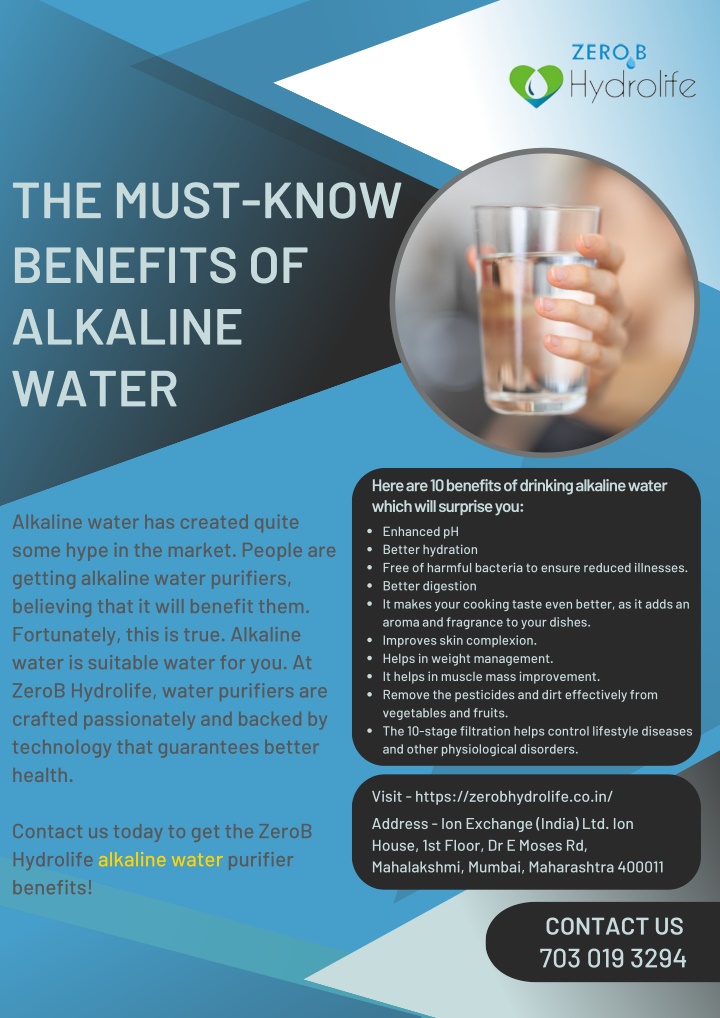the must know benefits of alkaline water