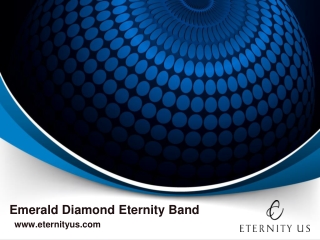 Discounted Emerald Diamond Eternity Band - www.eternityus.com