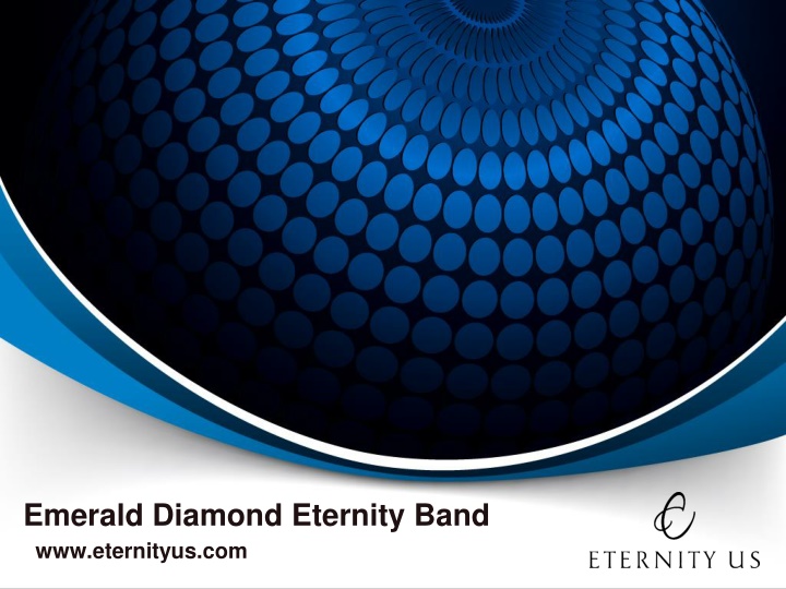 emerald diamond eternity band