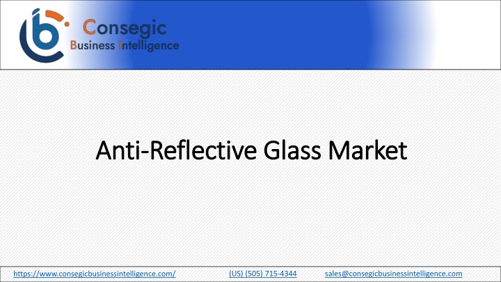 anti reflective glass market