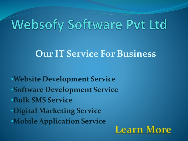 our it service for business