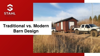June Slides - Traditional vs. Modern Barn Design (1) (1)