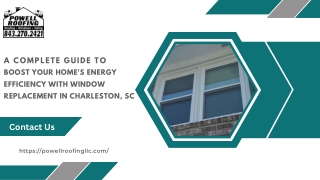 Boost Your Home's Energy Efficiency with Window Replacement in Charleston, SC