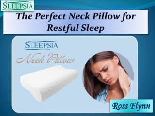 The Perfect Neck Pillow for Restful Sleep