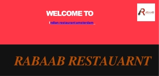 Indian restaurant amsterdam