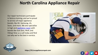 Hire North Carolina Appliance Repair Expert's