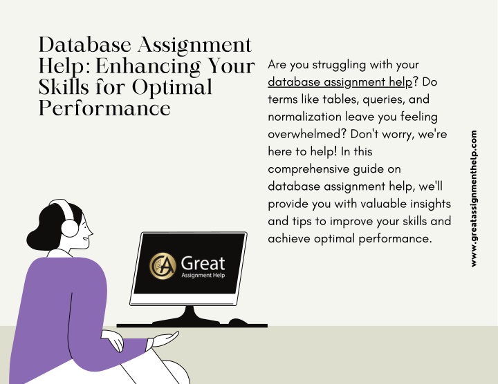 database assignment help enhancing your skills