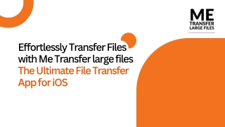 Me Transfer - We transfer & Share large files by email link or wifi in mobile