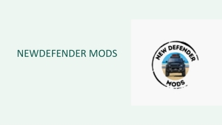 newdefender mods