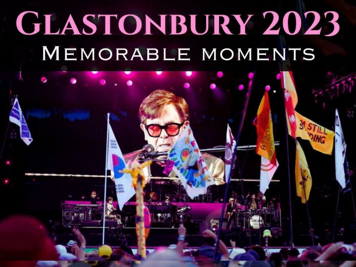memorable moments from the glastonbury festival