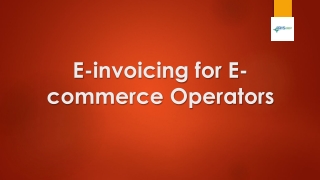 E-invoicing for E-commerce Operators - einvoice6