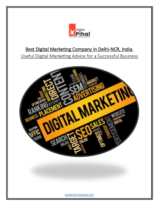 Best Digital Marketing Company in Delhi-NCR, India