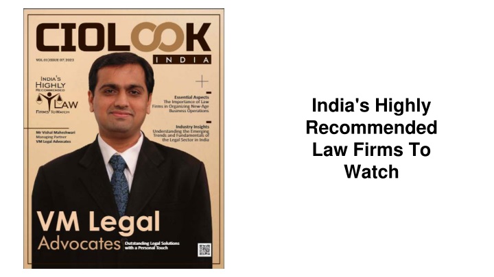 india s highly recommended law firms to watch