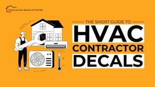 The Short Guide to HVAC Contractor Decals