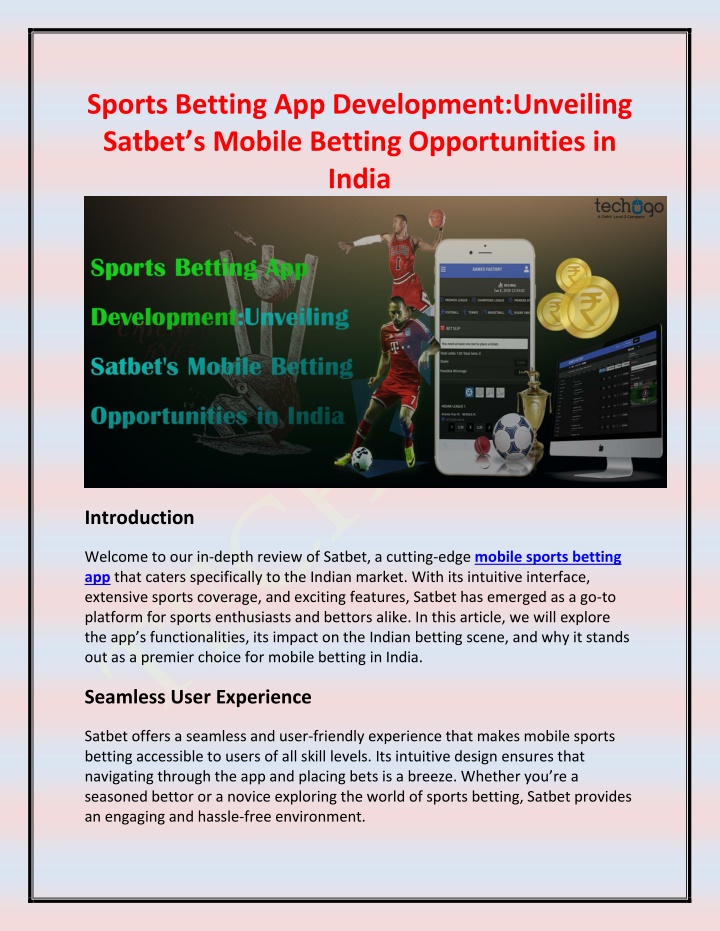 sports betting app development unveiling satbet