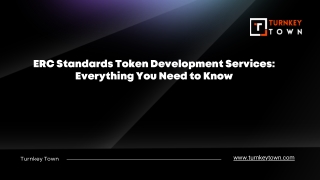 erc standards token development services