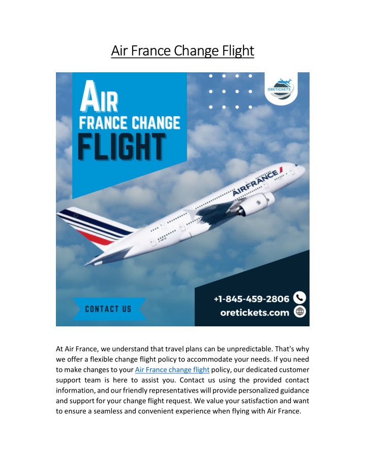air france change flight air france change flight