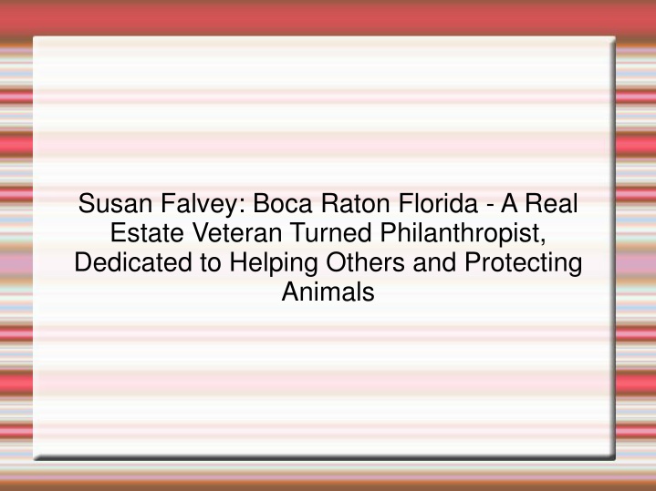 susan falvey boca raton florida a real estate