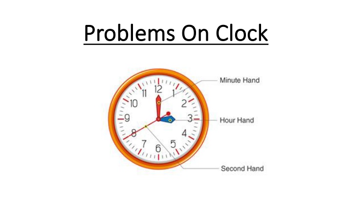 problems on clock