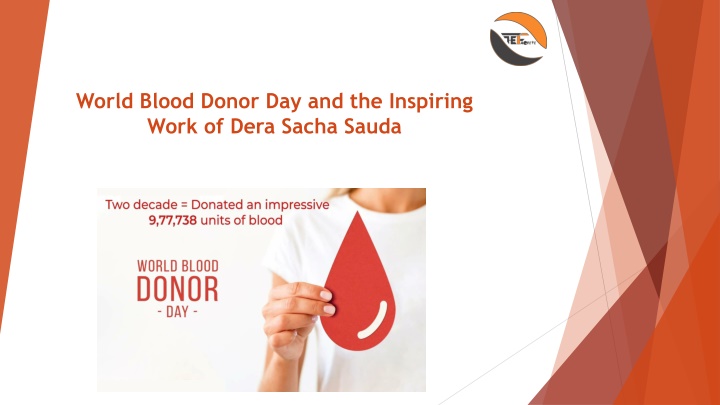 world blood donor day and the inspiring work of dera sacha sauda