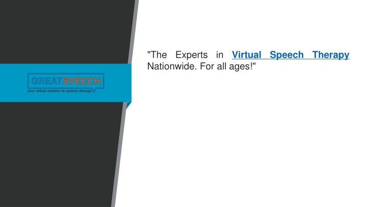 the experts in virtual speech therapy nationwide