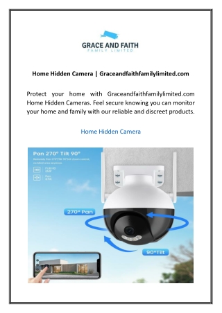 Home Hidden Camera  Graceandfaithfamilylimited