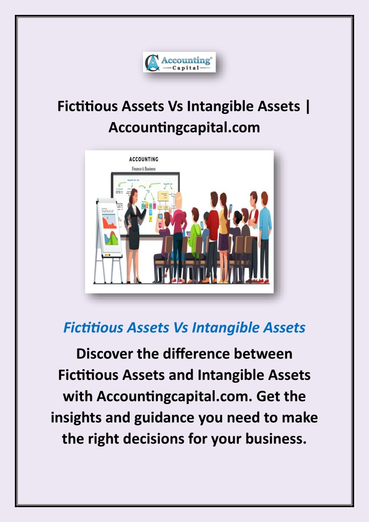 fictitious assets vs intangible assets