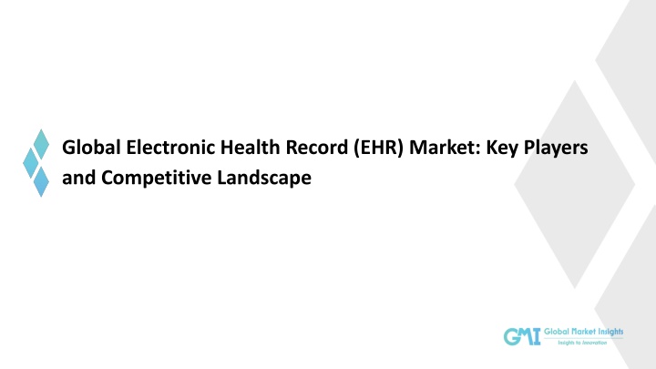 global electronic health record ehr market